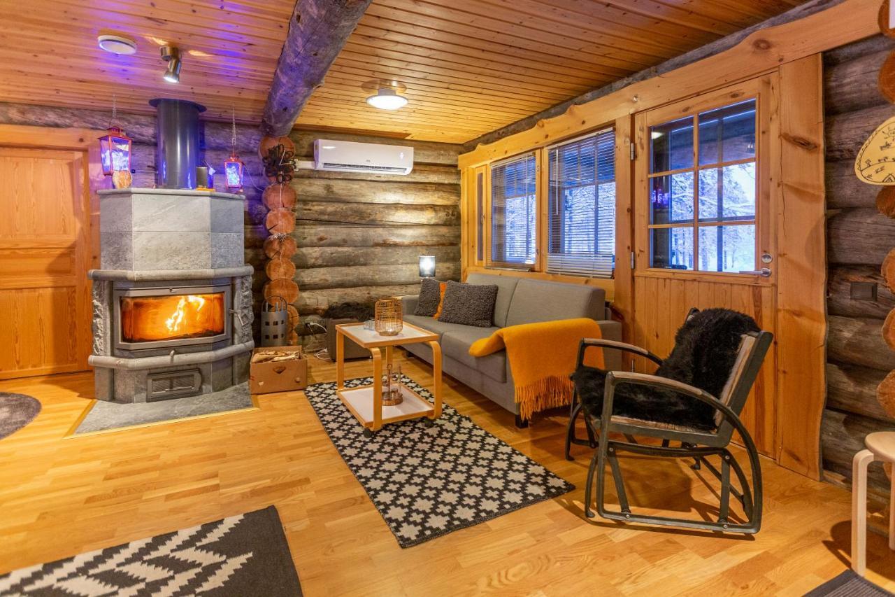 Kuukkeli Log Houses Villa Aurora "Pupula" Saariselkä Exterior foto