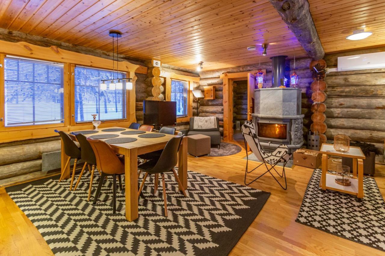 Kuukkeli Log Houses Villa Aurora "Pupula" Saariselkä Exterior foto