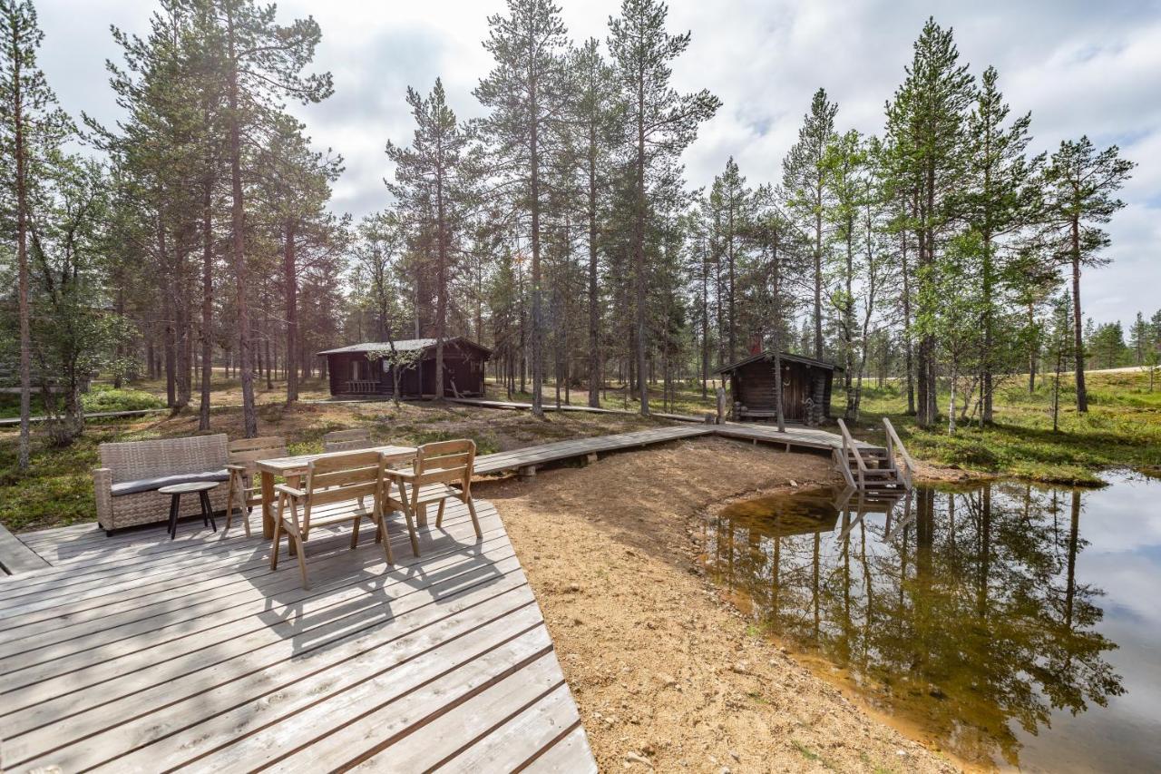 Kuukkeli Log Houses Villa Aurora "Pupula" Saariselkä Exterior foto