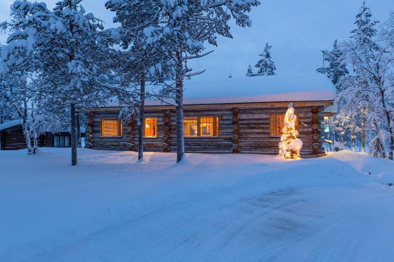 Kuukkeli Log Houses Villa Aurora "Pupula" Saariselkä Exterior foto