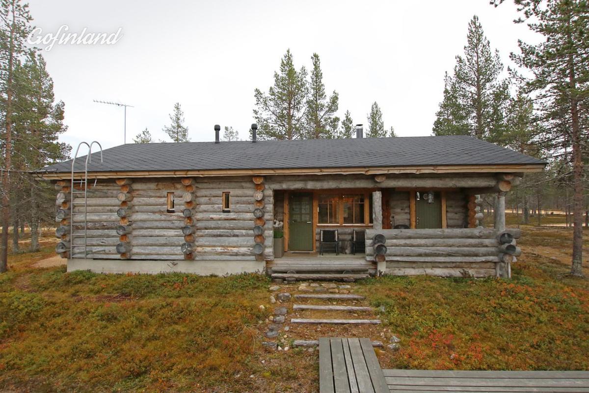 Kuukkeli Log Houses Villa Aurora "Pupula" Saariselkä Exterior foto
