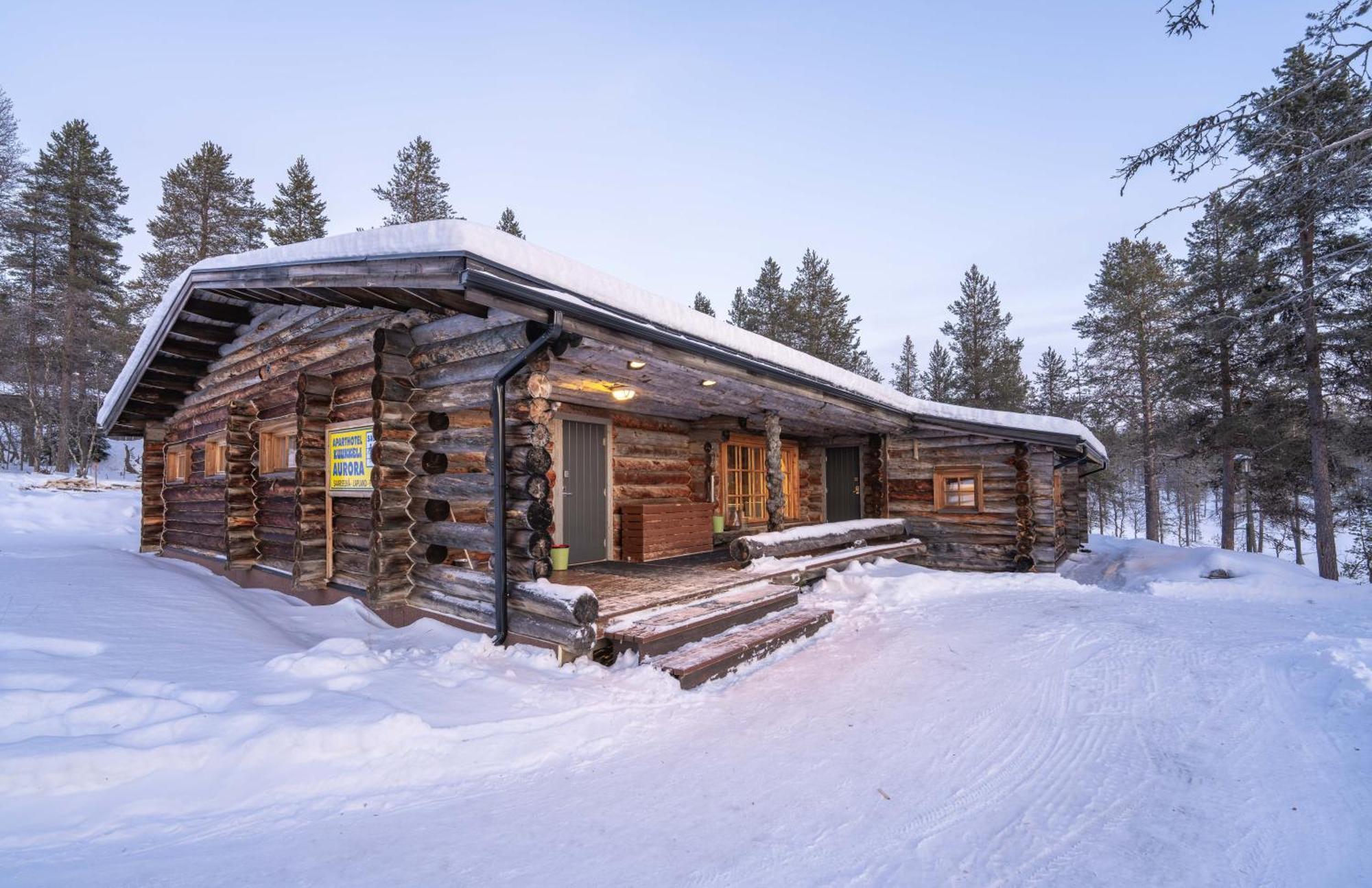 Kuukkeli Log Houses Villa Aurora "Pupula" Saariselkä Exterior foto