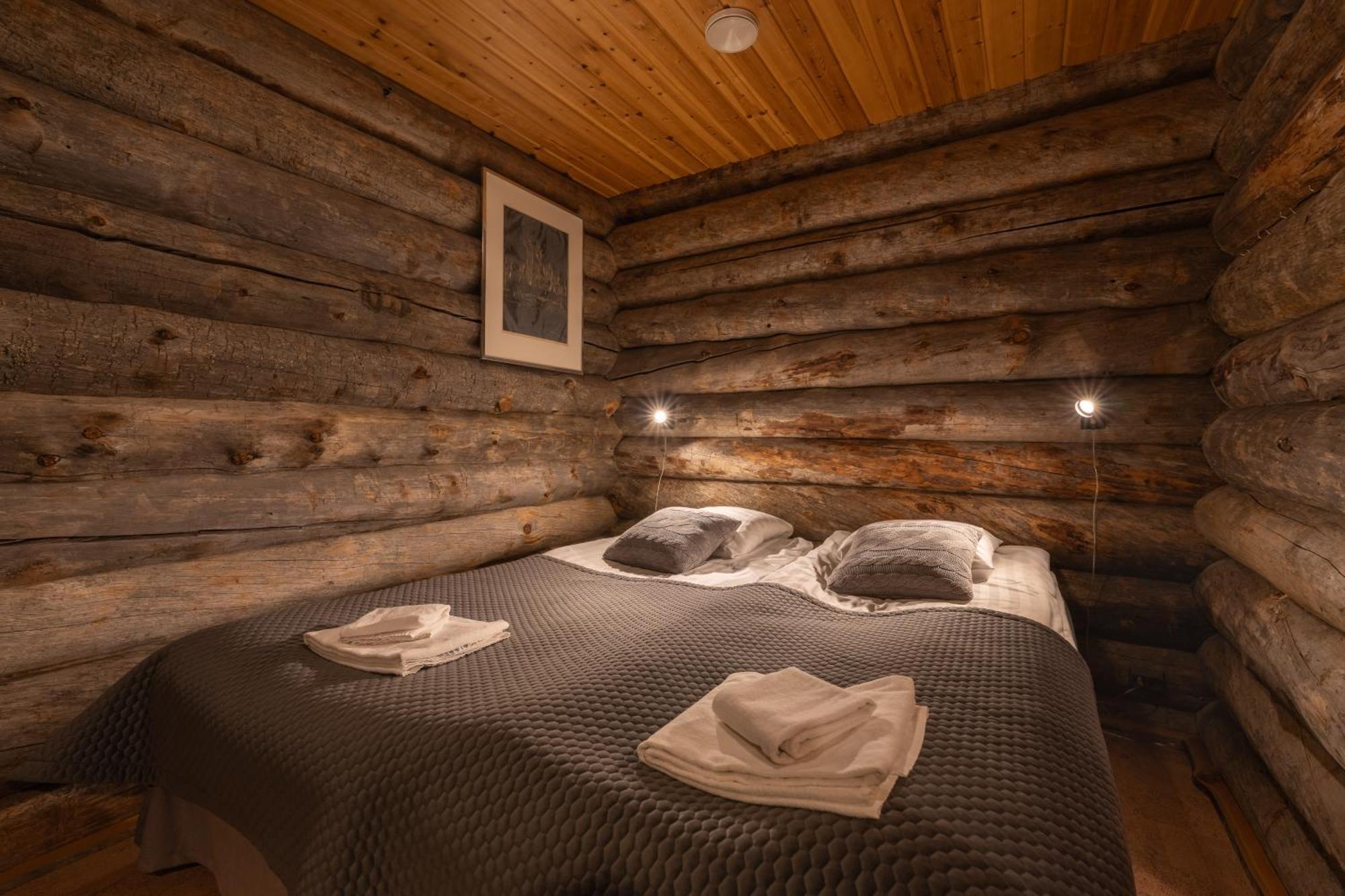 Kuukkeli Log Houses Villa Aurora "Pupula" Saariselkä Exterior foto