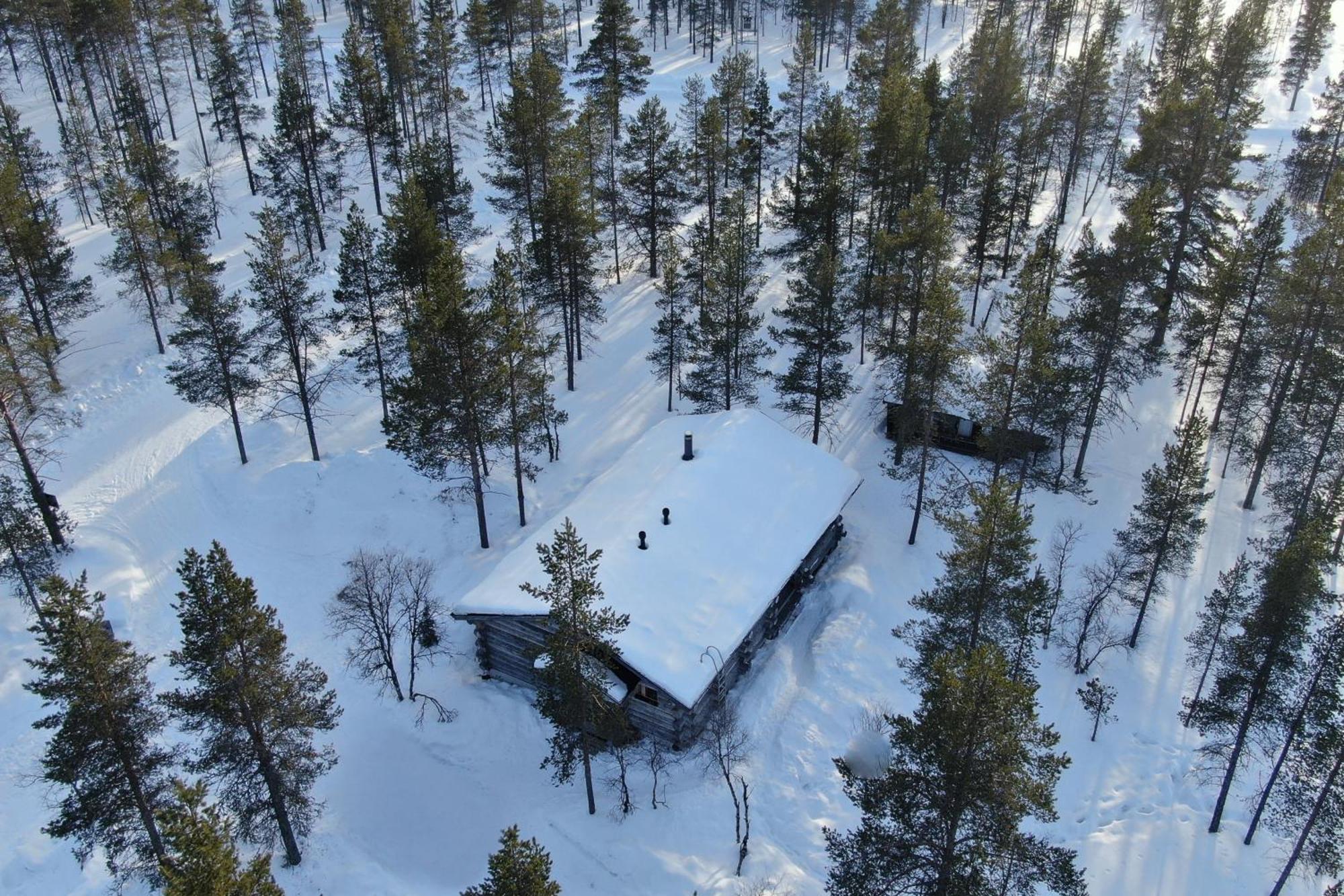 Kuukkeli Log Houses Villa Aurora "Pupula" Saariselkä Exterior foto